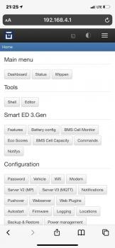 EDcar WLAN Dongle für Smart 451 ED3 HV "Batterie selber auslesen"